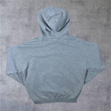 Load image into Gallery viewer, Adidas Classic Trefoil Mini Centre Logo Grey Pullover Hoodie