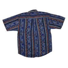 Load image into Gallery viewer, Vintage 90's CLASSIC COLLECTION Crazy Abstract Patterned Viscose Polyester Short Sleeve Shirt