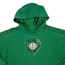 Load image into Gallery viewer, Early 00’s ADIDAS Three Stripe Logo Spellout Graphic Pullover Hoodie