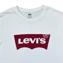 Load image into Gallery viewer, LEVI'S Classic Red Tab Big Logo Spellout Graphic Short Sleeve T-Shirt