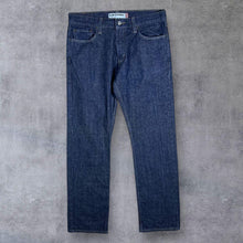 Load image into Gallery viewer, Levi's 514 Red Tab Slim Straight Dark Blue Denim Jeans