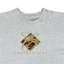 Load image into Gallery viewer, Vintage 90's Cityscape CANADA Embroidered Souvenir Spellout Single Stitch T-Shirt