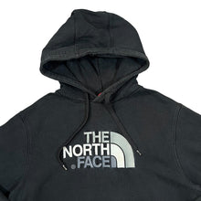 Load image into Gallery viewer, THE NORTH FACE TNF Classic Embroidered Big Logo Spellout Black Pullover Hoodie