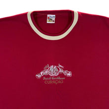 Load image into Gallery viewer, Vintage CURACAO "Dutch Caribbean" Embroidered Souvenir Spellout Graphic T-Shirt