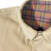 Load image into Gallery viewer, Vintage Marlboro Classics Light Brown Tan Long Sleeve Button-Up Cotton Shirt
