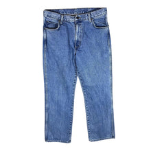 Load image into Gallery viewer, WRANGLER "Regular Fit" Classic Blue Denim Straight Leg Jeans