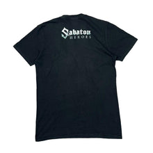 Load image into Gallery viewer, SABATON "Heroes" Graphic Spellout Power Heavy Metal Music Band T-Shirt