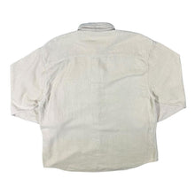 Load image into Gallery viewer, Vintage Berto Lucci Classic Cream Long Sleeve Cotton Flannel Shirt
