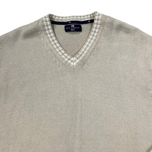 Load image into Gallery viewer, BLUE HARBOUR Marks & Spencer Classic Cotton Knit V-Neck Sweater Jumper