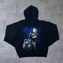 Load image into Gallery viewer, Udo Dirkschneider Accept Heavy Metal Hard Rock Music Band Zip Black Hoodie