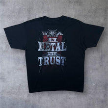 Load image into Gallery viewer, Wacken 2022 "In Metal We Trust" Heavy Metal Rock Punk Music Festival T-Shirt
