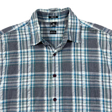 Load image into Gallery viewer, OAKLEY "True Fit" Surfer Skater Plaid Check Short Sleeve Cotton Shirt