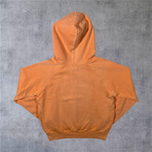 Load image into Gallery viewer, Adidas Classic Big Trefoil Logo Peach Orange Pullover Hoodie