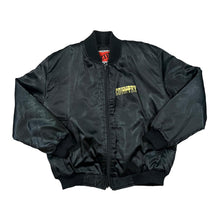 Load image into Gallery viewer, Vintage 90's ZIP IT London "Keep It Country" Cowboy Western Spellout Graphic Padded Varsity Bomber Jacket