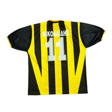 Load image into Gallery viewer, Early 00's AEK ATHENS "Nikolaidis #11" Greek Football Home Shirt Kit Jersey