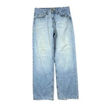 Load image into Gallery viewer, Early 00's WRANGLER ORIGINALS Classic Straight Leg Regular Fit Distressed Blue Denim Jeans