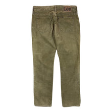 Load image into Gallery viewer, Early 00's LEE "Seattle" Classic Khaki Brown Corduroy Cord Straight Leg Trousers