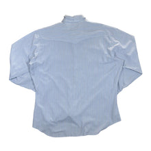 Load image into Gallery viewer, Vintage 90's WRANGLER "X-Long Tails" Striped Pearl Snap Western Cowboy Long Sleeve Shirt