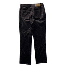 Load image into Gallery viewer, JAEGER Classic Brown Moleskin Effect Straight Leg Trousers