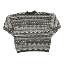 Load image into Gallery viewer, Vintage 90's THE ECOLOGY New Zealand Grandad Patterned Wool Knit Sweater Jumper