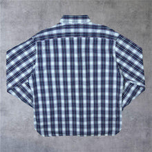 Load image into Gallery viewer, Tommy Hilfiger Plaid Check Mini Logo Long Sleeve Button-Up Shirt