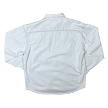 Load image into Gallery viewer, Vintage Forbidden Co. Cowboy Western Embroidered Aztec Pattern White Long Sleeve Shirt