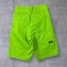 Load image into Gallery viewer, Dickies "Loose Fit" Fluorescent Green Skater Workwear Shorts