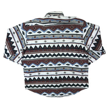 Load image into Gallery viewer, Vintage Aztec Crazy Abstract Patterned Long Sleeve Cotton Shirt