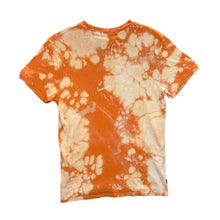 Load image into Gallery viewer, OBEY Classic Skater Big Logo Spellout Graphic Orange Tie Dye T-Shirt