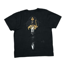 Load image into Gallery viewer, Early 00's STEDMAN Gothic Fantasy Dragon Sword Graphic T-Shirt