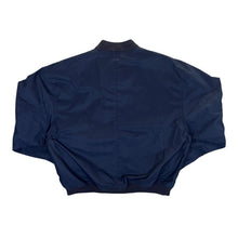 Load image into Gallery viewer, Vintage BHS Classic Navy Blue Zip Bomber Windbreaker Jacket