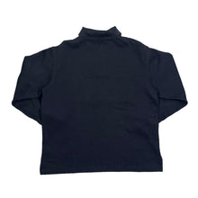 Load image into Gallery viewer, Vintage CASUAL CLUB Debenhams Embroidered Floral Flower Motif 1/4 Zip Collared Pullover Sweatshirt