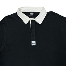 Load image into Gallery viewer, NO FEAR Classic Embroidered Mini Patch Logo Skater Long Sleeve Polo Shirt