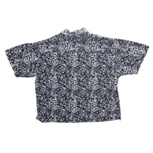 Load image into Gallery viewer, Vintage Dockers Floral Abstract Patterned Linen Rayon Blend Short Sleeve Shirt