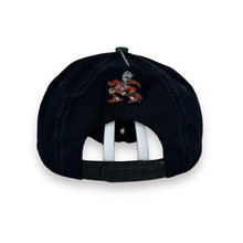 Load image into Gallery viewer, Deadstock Vintage Drew Pearson (1992) NCAA MIAMI HURRICANES Colour Block Embroidered Baseball Cap