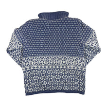 Load image into Gallery viewer, Vintage PACHAMAMA Patterned Fleece Lined Wool Button Cardigan Sweater