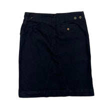 Load image into Gallery viewer, Vintage LAUREN JEANS COMPANY Ralph Lauren Classic Black Denim Midi Skirt