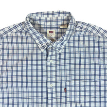 Load image into Gallery viewer, LEVI'S "Standard" Gingham Plaid Check Short Sleeve Cotton Shirt