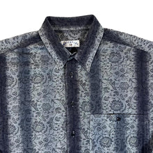 Load image into Gallery viewer, Vintage 90's Matchplay Grey Mix Floral Patterned Long Sleeve Shirt