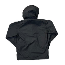 Load image into Gallery viewer, BERGHAUS Aquafoil Classic Basic Black Windbreaker Cagoule Hooded Hiking Jacket
