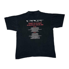 Load image into Gallery viewer, Early 00&#39;s CANCER &quot;Spriti In Flames&quot; European Tour 2005 Thrash Death Heavy Metal Band T-Shirt
