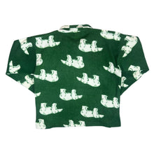 Load image into Gallery viewer, Vintage 90's PASSWORLD Polar Bear Animal Patterned 1/4 Zip Pullover Fleece Sweatshirt