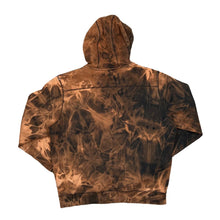 Load image into Gallery viewer, ADIDAS Classic Embroidered Mini Trefoil Logo Bleach Tie Dye Zip Hoodie