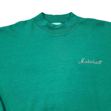 Load image into Gallery viewer, Vintage 90's MARSHALL AMPLIFICATION Embroidered Mini Logo Spellout Crewneck Sweatshirt