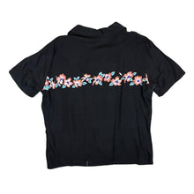 Load image into Gallery viewer, Vintage 80's TROPICAL BREEZE California Hawaiian Floral Patterned Rayon Open Collar Shirt