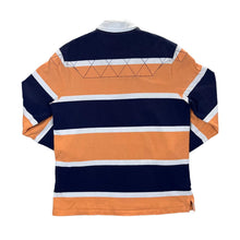 Load image into Gallery viewer, POLO RALPH LAUREN "Classic Fit" Embroidered Crest Logo Colour Block Striped Long Sleeve Rugby Polo Shirt