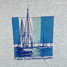 Load image into Gallery viewer, Vintage 90's Vuarnet CAPE COD Massachusetts Souvenir Single Stitch T-Shirt
