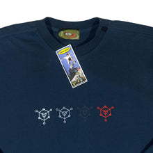 Load image into Gallery viewer, GOTCHA Embroidered Logo Y2K Surfer Skater Long Sleeve Navy Blue T-Shirt