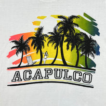 Load image into Gallery viewer, Vintage 80's ACAPULCO Souvenir Tourist Spellout Graphic Single Stitch T-Shirt