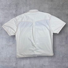 Load image into Gallery viewer, Vintage John Baner Cowboy Western Aztec Patterned Cream Blue Short Sleeve Shirt